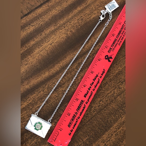 NWT Brighton HEART NOTES inspirational note and envelope necklace - Picture 14 of 14